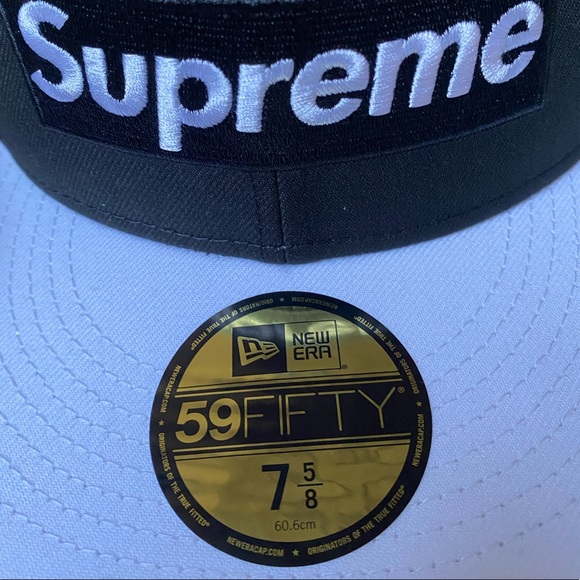 Supreme 2-Tone Box Logo New Era Baseball Hat - 7⅝